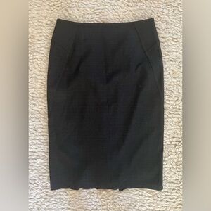 Veronika Maine Dark Grey Pencil Skirt Size US 4
